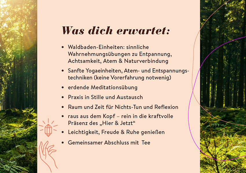 Offsite Event Hamburg: Yoga und Waldbaden