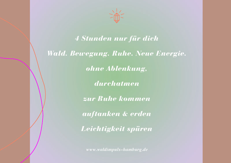 Forest Flow – vier Stunden zum Durchatmen, Entschleunigen und Auftanken in der Natur in Hamburg.und Schleswig-Holstein